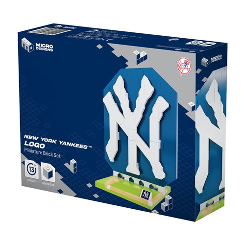 New York Yankees Logo Building Block Model