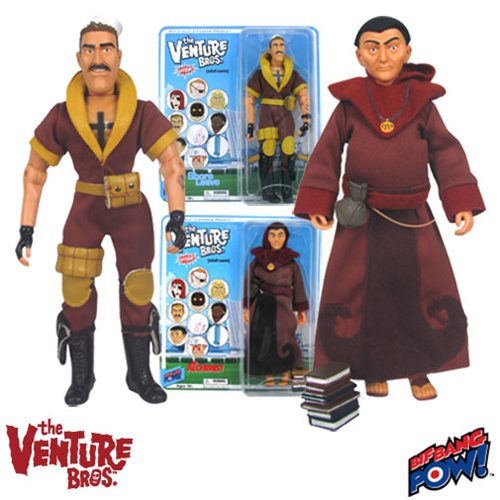 The Venture Bros. Shore Leave and The Alchemist 8-Inch Action Figures