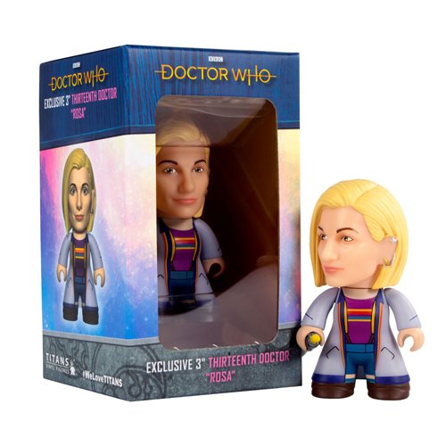 Doctor Who 13th Doctor Rosa Edition 3-Inch Titan Vinyl Figure - 2019 Fall Convention Exclusive