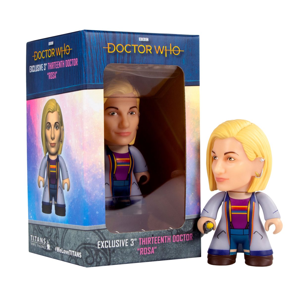 Doctor Who 13th Doctor Rosa Titan Figure Convention Excl.