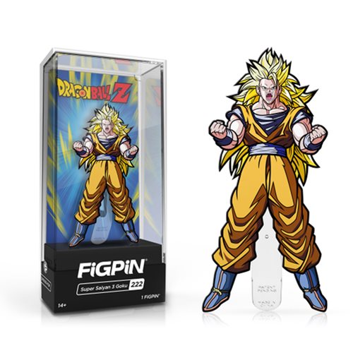 Dragon Ball Z Super Saiyan 3 Goku FiGPiN Enamel Pin