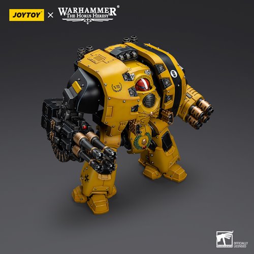 Joy Toy Warhammer 40,000 Imperial Fists Leviathan Dreadnought Cyclonic Melta Lance and Storm Cannon