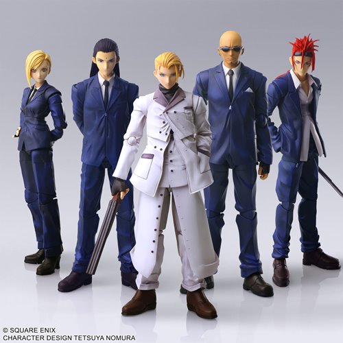 Final Fantasy VII Rude Bring Arts Action Figure