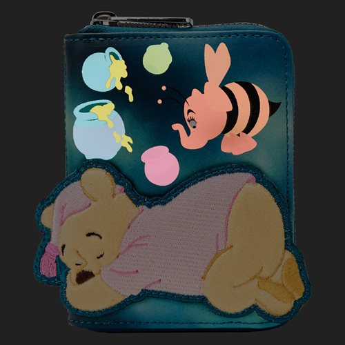 Winnie the Pooh Heffa-Dreams Glow-in-the-Dark Zip-Around Wallet