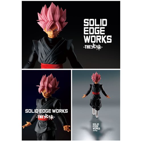 Dragon Ball Super Super Saiyan Rose Goku Black Solid Edge Works Vol. 8 Statue
