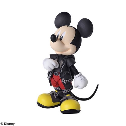 Kingdom Hearts III King Mickey Bring Arts Action Figure