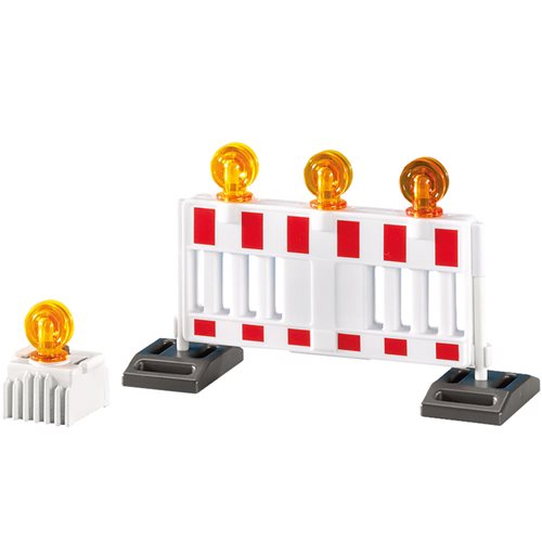 Playmobil 7453 Barricade and Warning Light