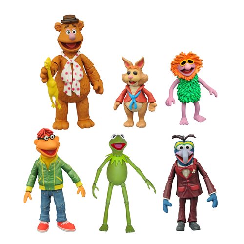 The Muppets Deluxe Backstage Action Figure Box Set