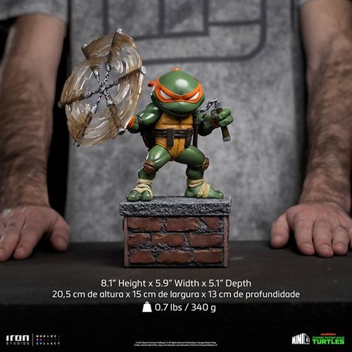 Teenage Mutant Ninja Turtles Michelangelo Version 2 MiniCo Vinyl Figure - San Diego Comic-Con 2023 P