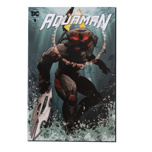 Aquaman Page Punchers Wave 3 Black Manta 7-Inch Scale Action Figure with Comic Book