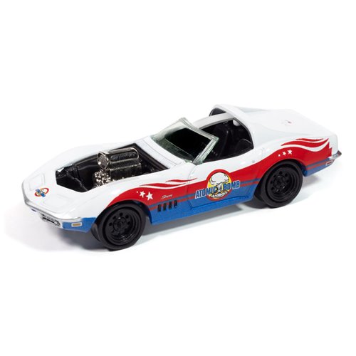 Johnny Lightning Pop Culture 2025 Release 1 1:64 Scale Die-Cast Metal Vehicle Case of 6