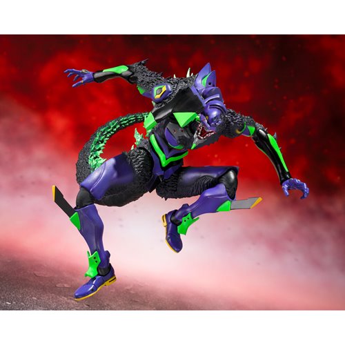 Godzilla vs. Evangelion Evangelion Test Type-01 G Awakening Form S.H.MonsterArts Action Figure