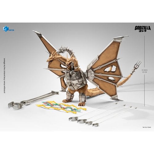 Godzilla vs. King Ghidorah Mechanical King Ghidorah Battle Damaged Exquisite Basic Series None Scale
