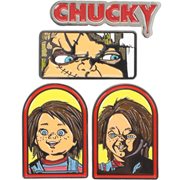 Child's Play Chucky Lapel Pin Set