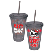 Hello Kitty KISS Calling Dr. Love Acrylic Travel Cup