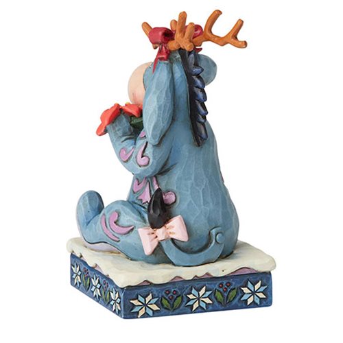 Disney Traditions Winnie the Pooh Eeyore Christmas Personality Winter Wonders by Jim Shore Statue