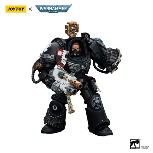 Joy Toy Warhammer 40,000 Iron Hands Captain in Terminator Armor 1:18 Scale Action Figure
