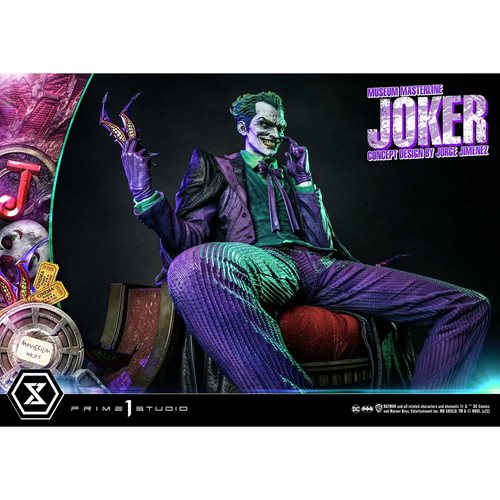 DC Comics The Joker Concept Design by Jorge Jimenez Museum Masterline 1:3 Scale Statue