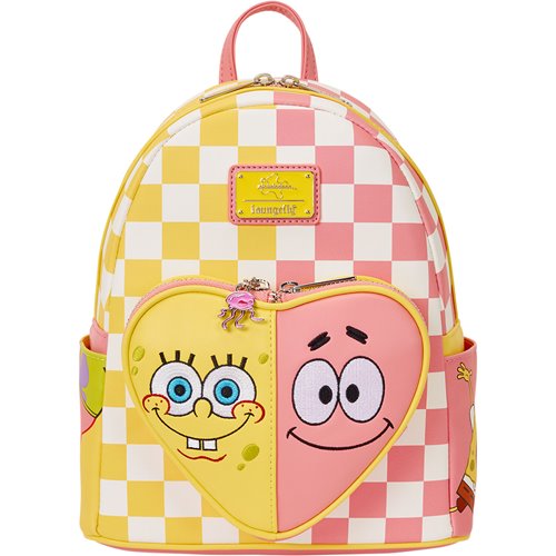 SpongeBob SquarePants and Patrick Star Checkered Mini-Backpack