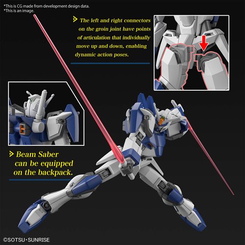 Mobile Suit Gundam Seed Freedom Duel Blitz Gundam High Grade 1:144 Scale Model Kit