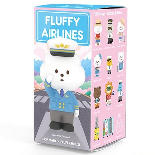 Fluffy White Cloud Series 5 Airlines Mini-Figure Blind Box