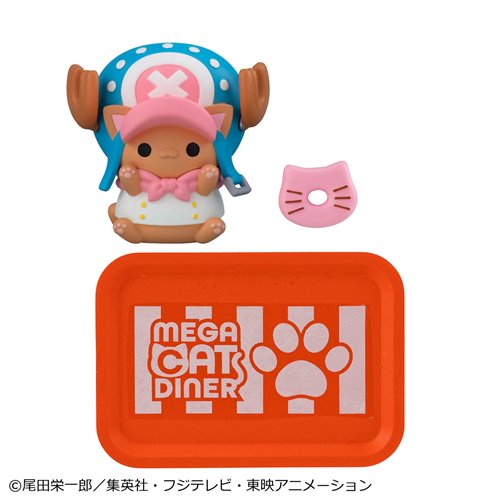 One Piece NyanPieceNyan! DINER! Mega Cat Project Mini-Figure Case of 6