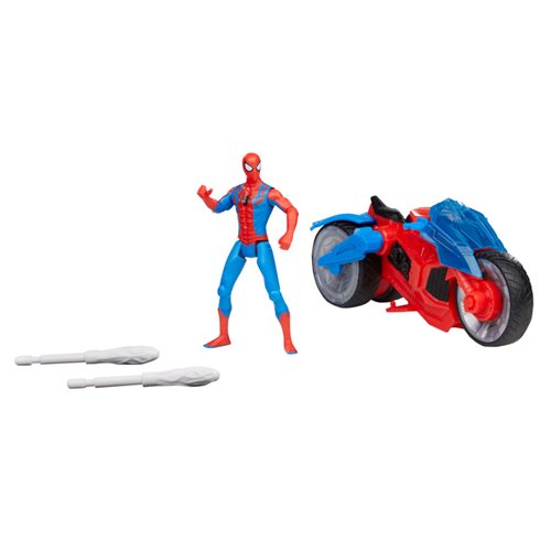 Spider-Man Web Blast Cycle with Action Figure