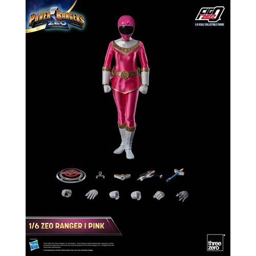 Power Rangers Zeo Pink Zeo Ranger I FigZero 1:6 Scale Action Figure