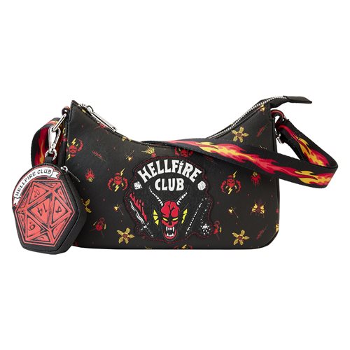 Stranger Things Hellfire Club Glow-in-the-Dark Crossbody Purse
