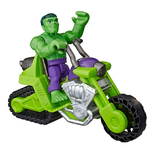 Marvel Super Hero Adventures Figure and Motorcycle Wave 3