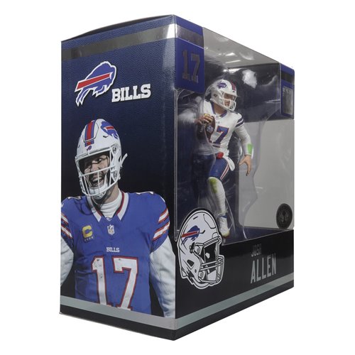 NFL SportsPicks 2024 Wave 2 Buffalo Bills Josh Allen 7-Inch Scale Posed Figure