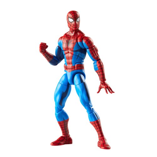 Spider-Man Retro Marvel Legends Cel Shaded Spider-Man 6-Inch Action Figure
