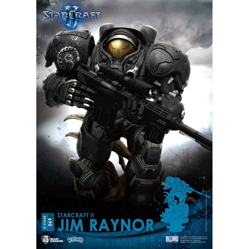 StarCraft II Jim Raynor DS-069 D-Stage 6-Inch Statue