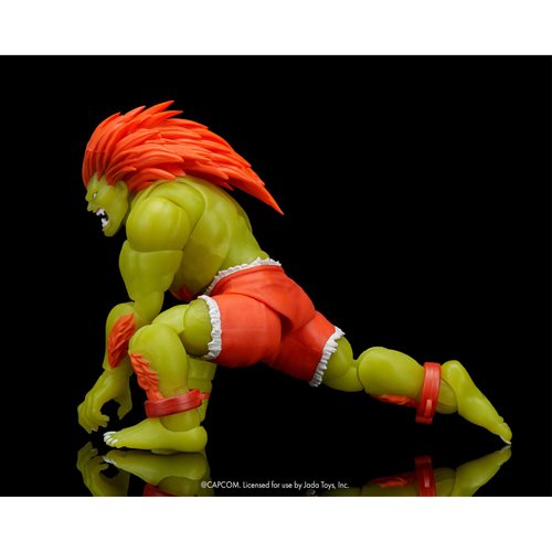 Ultra Street Fighter II Blanka Glow-in-the-Dark 6-Inch Scale Action Figure - Entertainment Earth Exc