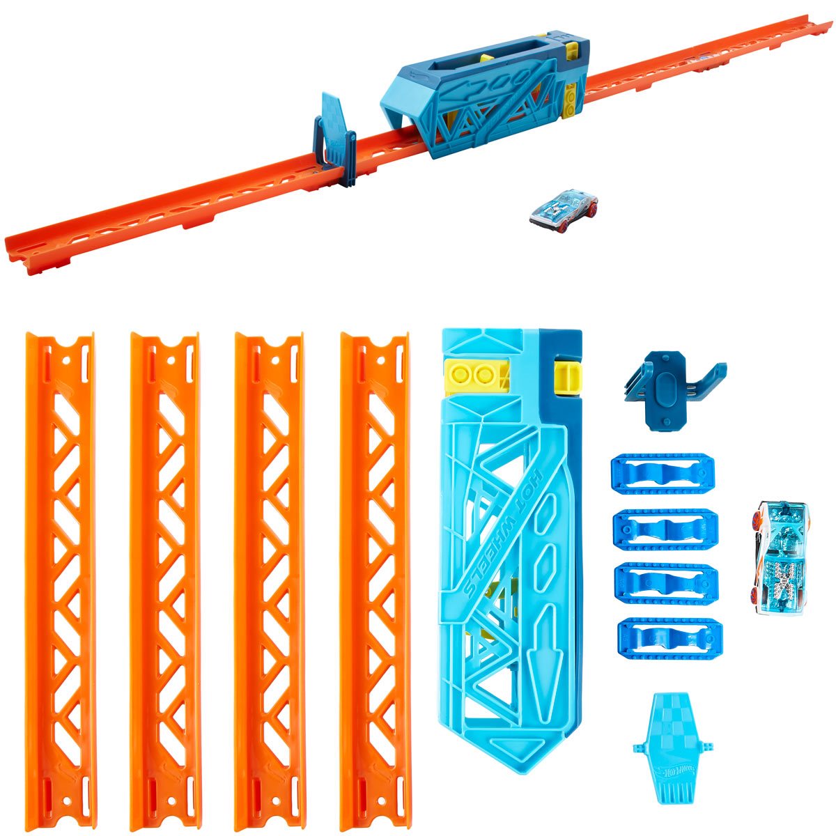 Hot Wheels Track Builder Unlimited Rapid Launch Builder Box, for Kids 6  Years & Up 