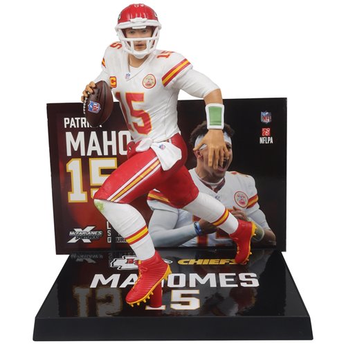 NFL SportsPicks 2024 Wave 2 Kansas City Chiefs Patrick Mahomes 7-Inch Scale Posed Figure