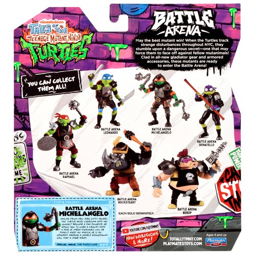 Tales of the Teenage Mutant Ninja Turtles Basic Action Figure Wave 6 Revision 1 Case of 8