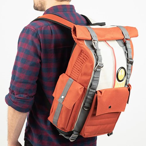 Star Wars Backpack Resistance Pilot Inspired Sport Bag Official Grey 