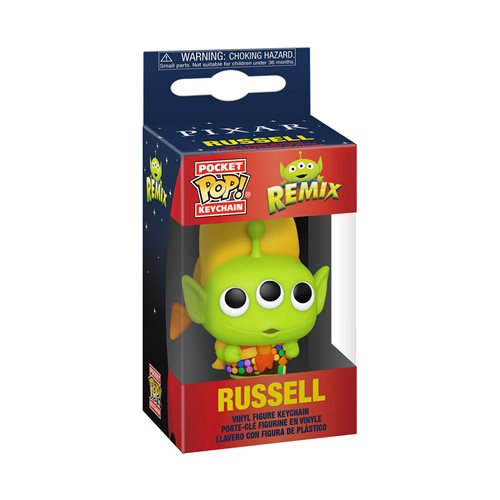 Pixar 25th Anniversary Alien as Russell Pocket Pop! Key Chain