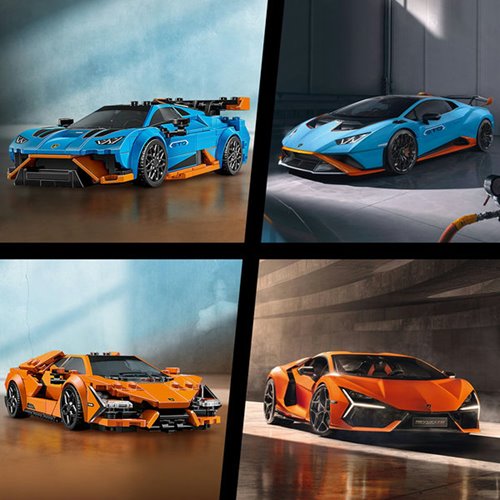 LEGO Speed Champions 77238 Lamborghini Revuelto & Huracán STO