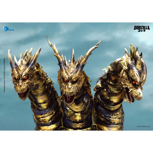 Godzilla: Final Wars 2004 Keizer Ghidorah Exquisite Basic Series None Scale 14-Inch Action Figure
