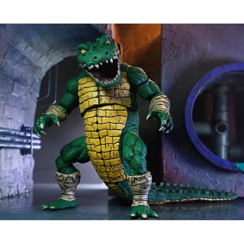 Teenage Mutant Ninja Turtles Mirage Comics Leatherhead Deluxe Action Figure