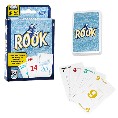 4 NEW ROOK CARD GAME DECKS BIRD BID TRUMP TRICK HASBRO 57 CARD DECK AND GUIDE 