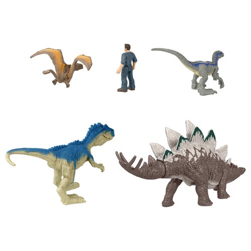 Jurassic World Dominion Mini Action Figure 5-Pack Set of 2