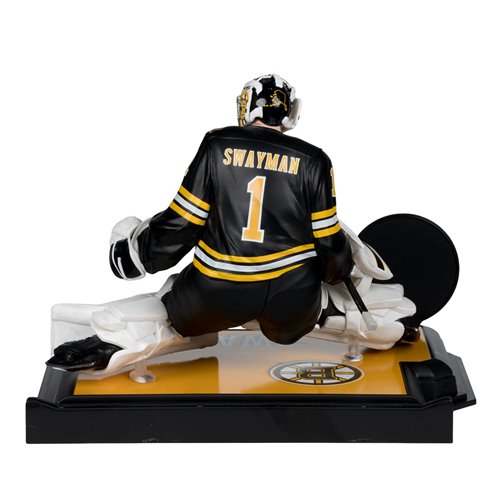 NHL SportsPicks Boston Bruins Jeremy Swayman 7-Inch Posed Figure