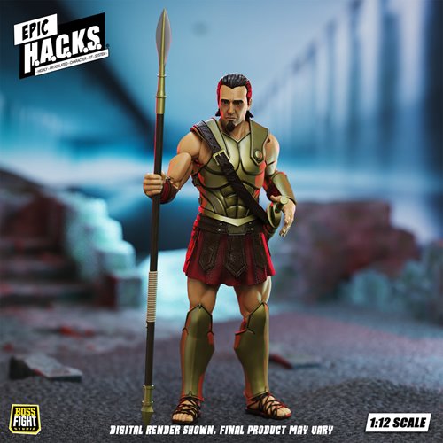 Epic H.A.C.K.S. Spartan Warrior: Pride of Sparta 6-Inch Action Figure