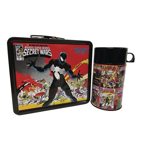 Marvel Comics Secret Wars Lunch Box with Thermos - Previews Exclusive
