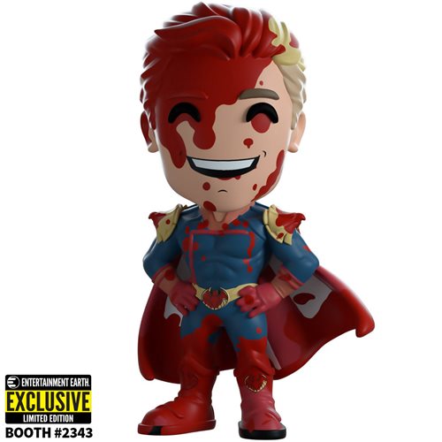 The Boys Collection Homelander Bloody Version Vinyl Figure - Entertainment Earth Exclusive