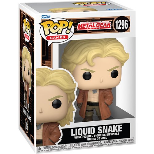 Metal Gear Solid Liquid Snake Funko Pop! Vinyl Figure