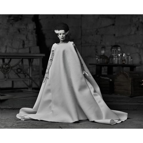 Universal Monsters Ultimate Bride of Frankenstein Black and White Version 7-Inch Scale Action Figure